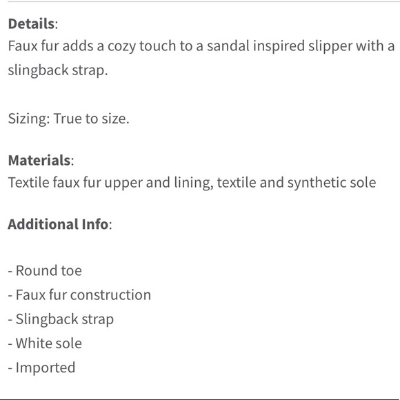 Dolce Vita Pochy Slingback Faux Snow Leopard Faux Fur Hard Sole Slippers Size 6 - Picture 13 of 13